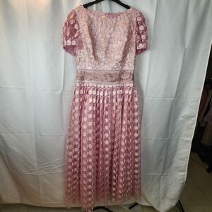 Maggy Reeves couture vintage gown size M(estimated)